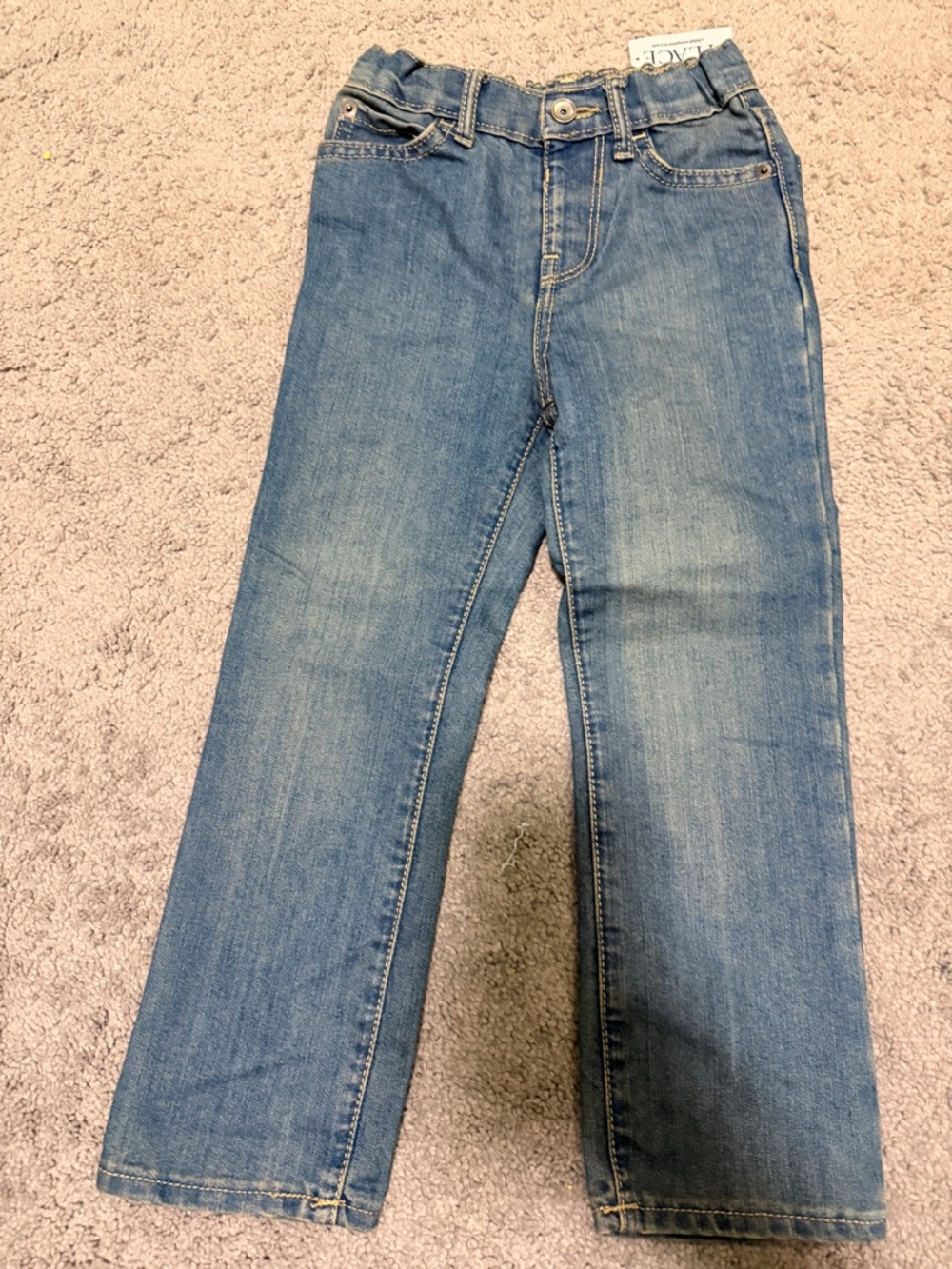 Kids Blue Bootcut Jeans